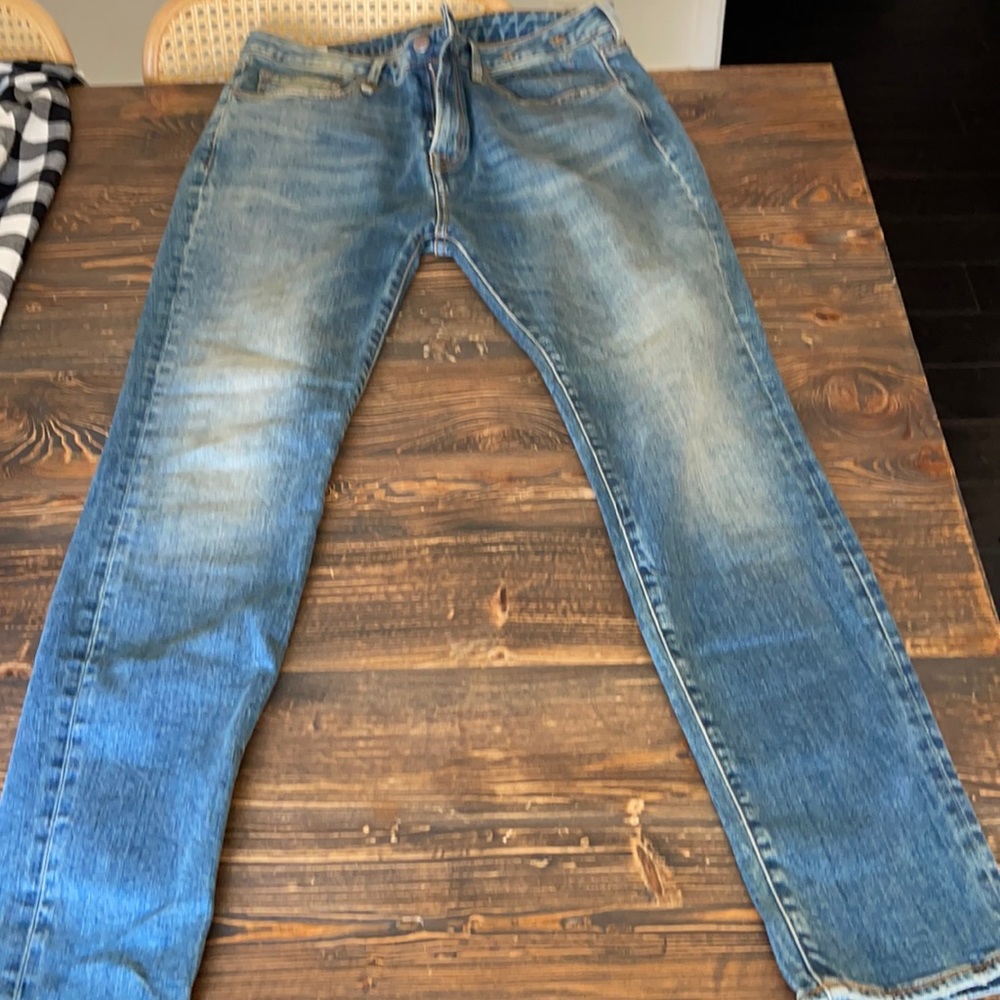 R13 tapered mid rise “alison skinny”. Size 31
